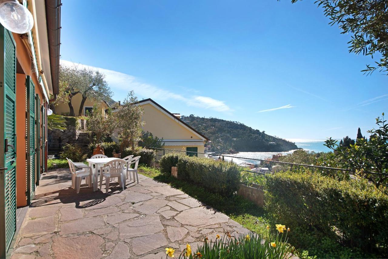 Villa Del Sole Bonassola Bagian luar foto